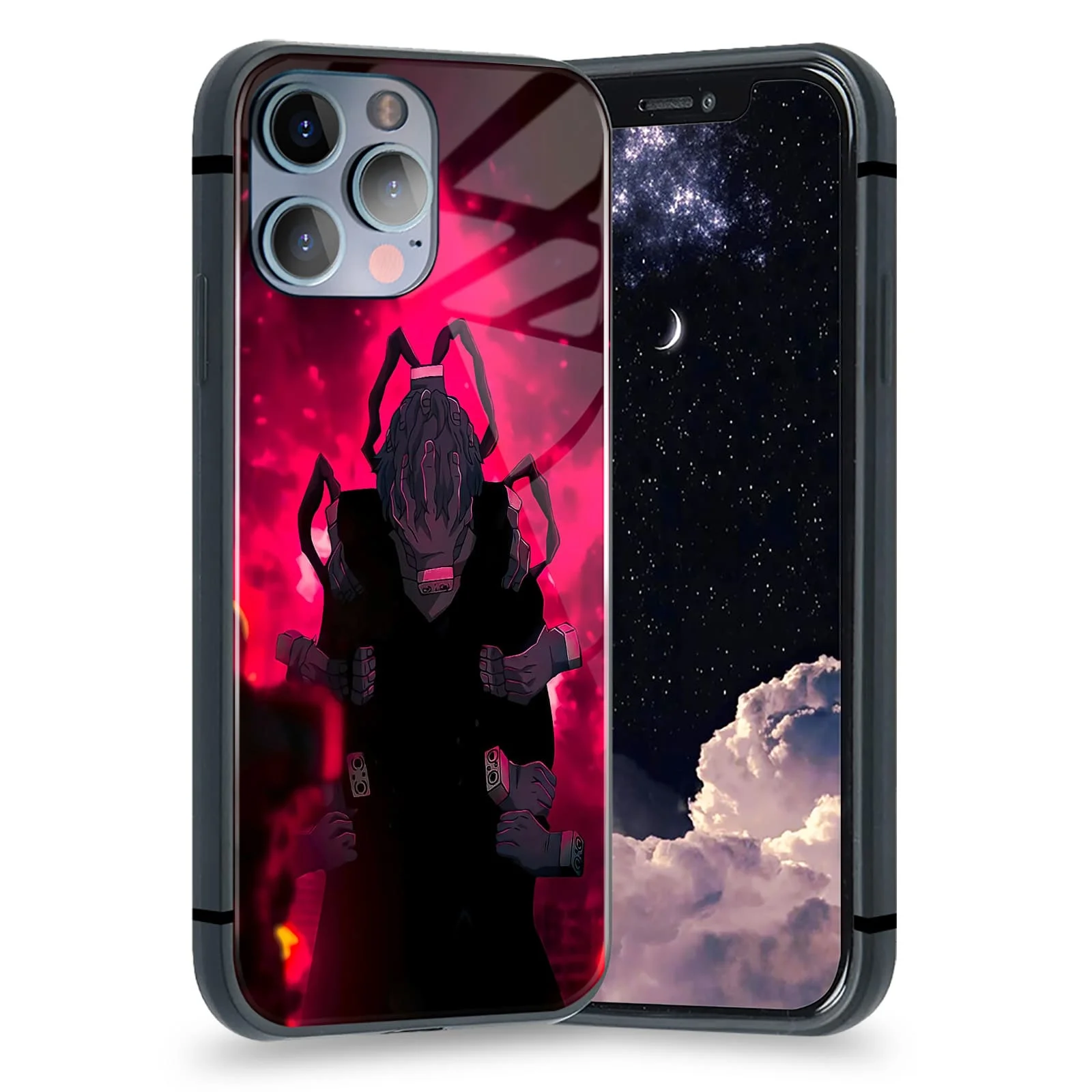 

Чехол для телефона Tomura Shigaraki моя геройская Академия для iPhone 13 12 11 Mini Pro XS Max 6s SE X XR 7 8 Plus, Мягкий стеклянный чехол