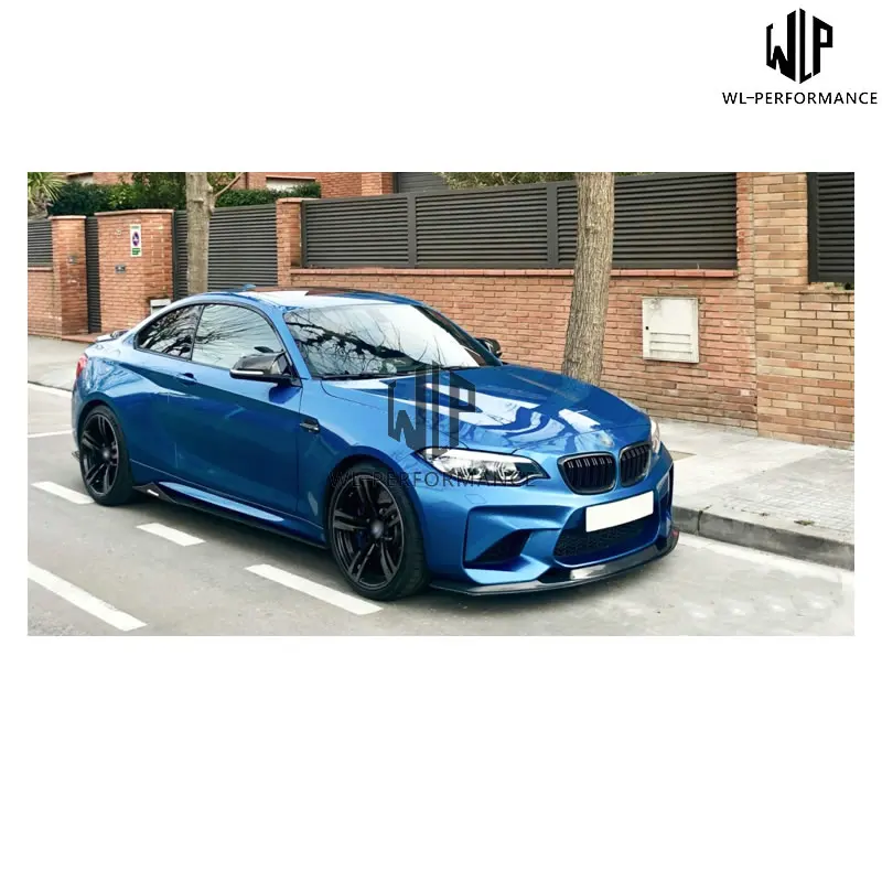 F87 M2 высококачественный комплект для кузова из углеродного волокна передний