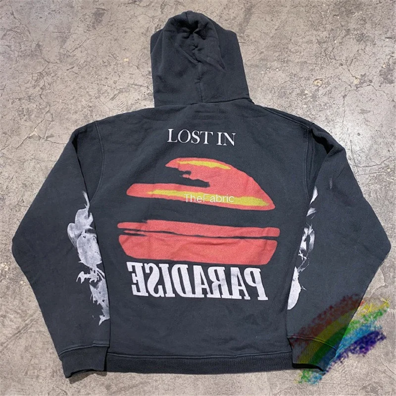 

Толстовка Askyurself 19aw для мужчин и женщин, ткань, 19: 9 потерянный в рая, пуловер, огонь, облака, вареная старинная, Askyurself, худи