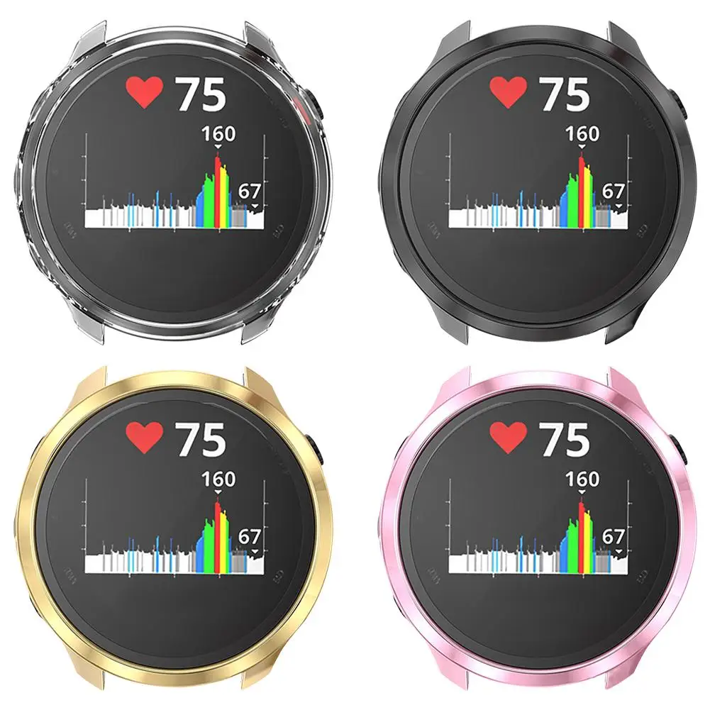 Смарт часы защитный чехол ТПУ оболочки для Garmin Forerunner 245/245M