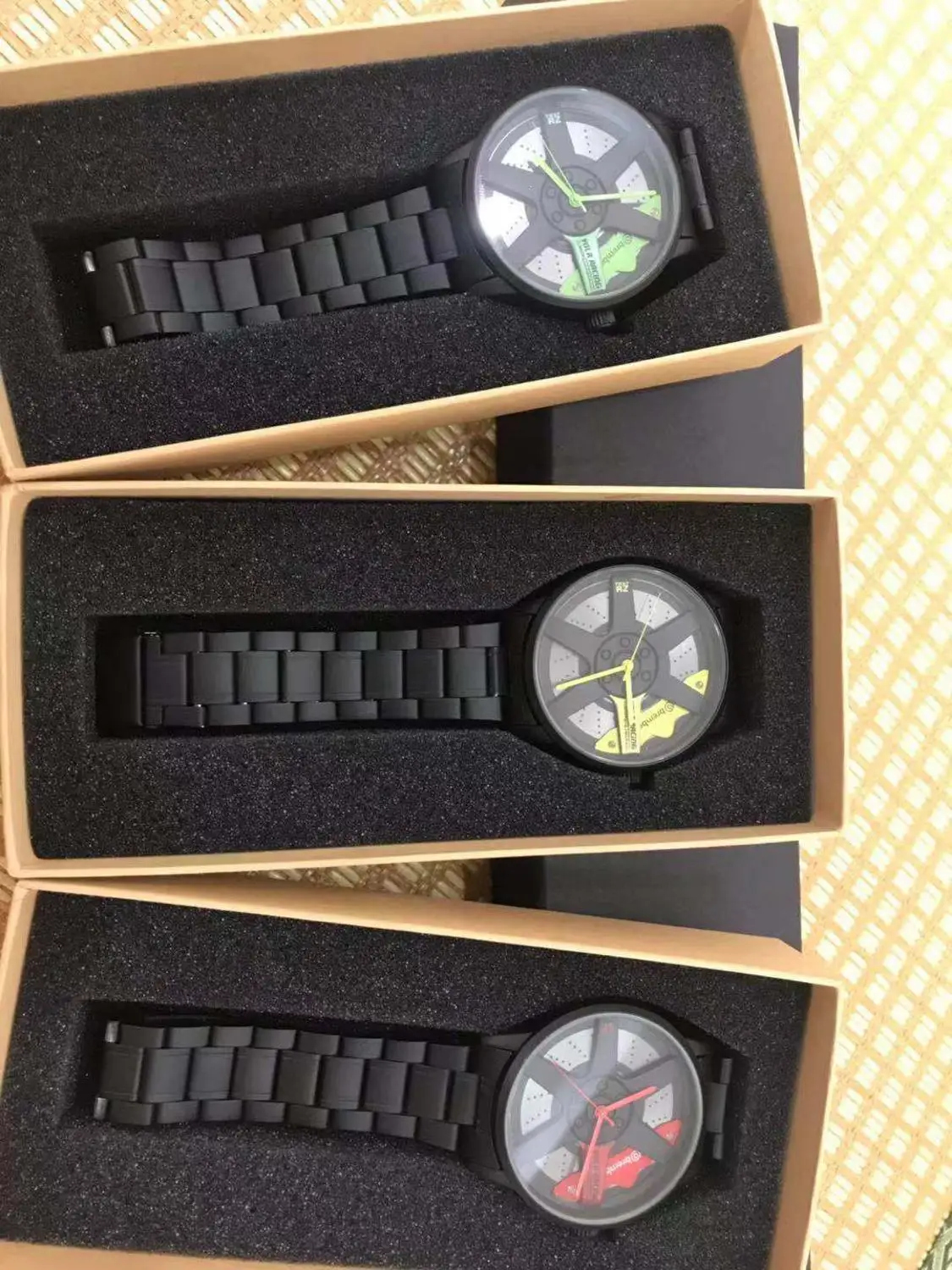 Новые мужские кварцевые часы дизайн колес настоящий циферблат Te37 суппорт