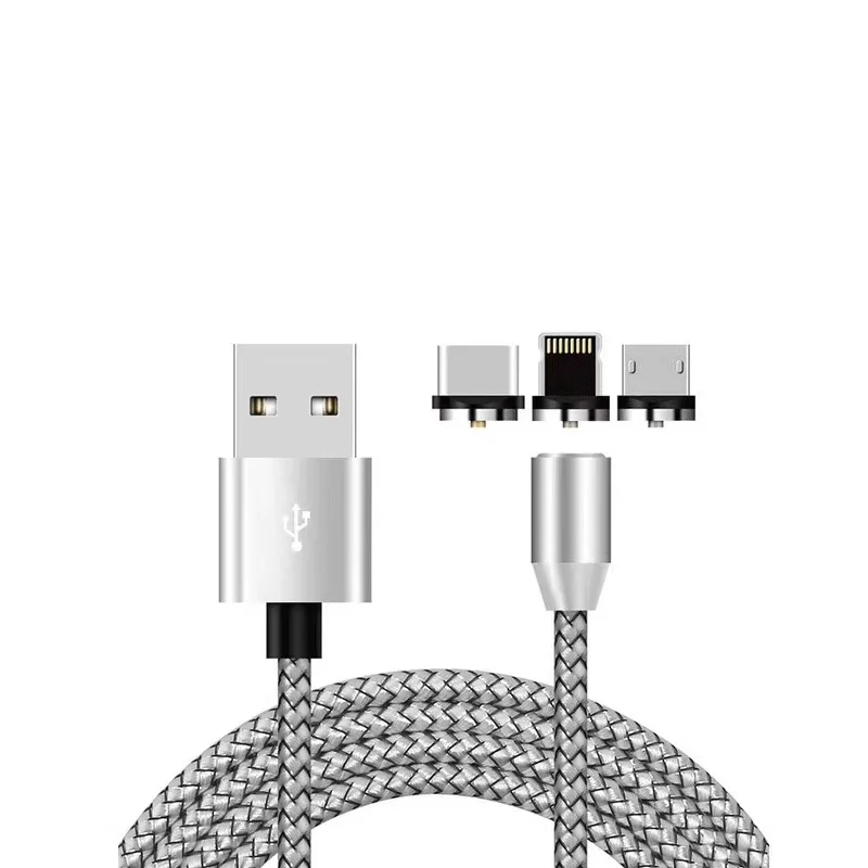 Магнитный USB кабель для быстрой зарядки USB кабель подходит для iPhone зарядное устройство для зарядки данных USB кабель для мобильного телефона USB кабель для зарядки