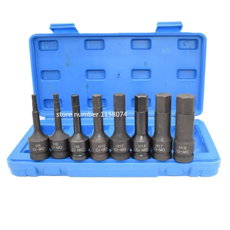 Кабельный тестер кабеля 8 шт. 1/2 &quotDr воздействия шлицевой гнезда под зубки H5 H6 H8 H10