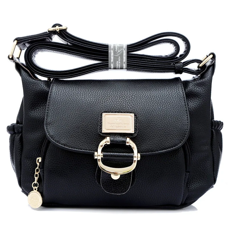 

Woman bag 2021 new middle-aged mother bag diagonal bag Korean spring PU leather small bag woman shoulder messenger bag purses