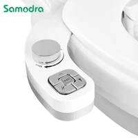 Samodra New Bidet Toilet Seat Attachment Toilet Bidet Sprayer Ultra-Thin Funtions Ass Bidet Shower Hygienic Wash For Bathroom
