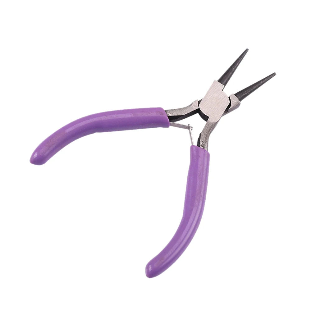 

4pcs/set Portable Combination DIY Making Tools Wrapping Cutting With Wire Cutter Round Bent Nose Craft Beading Jewelry Pliers
