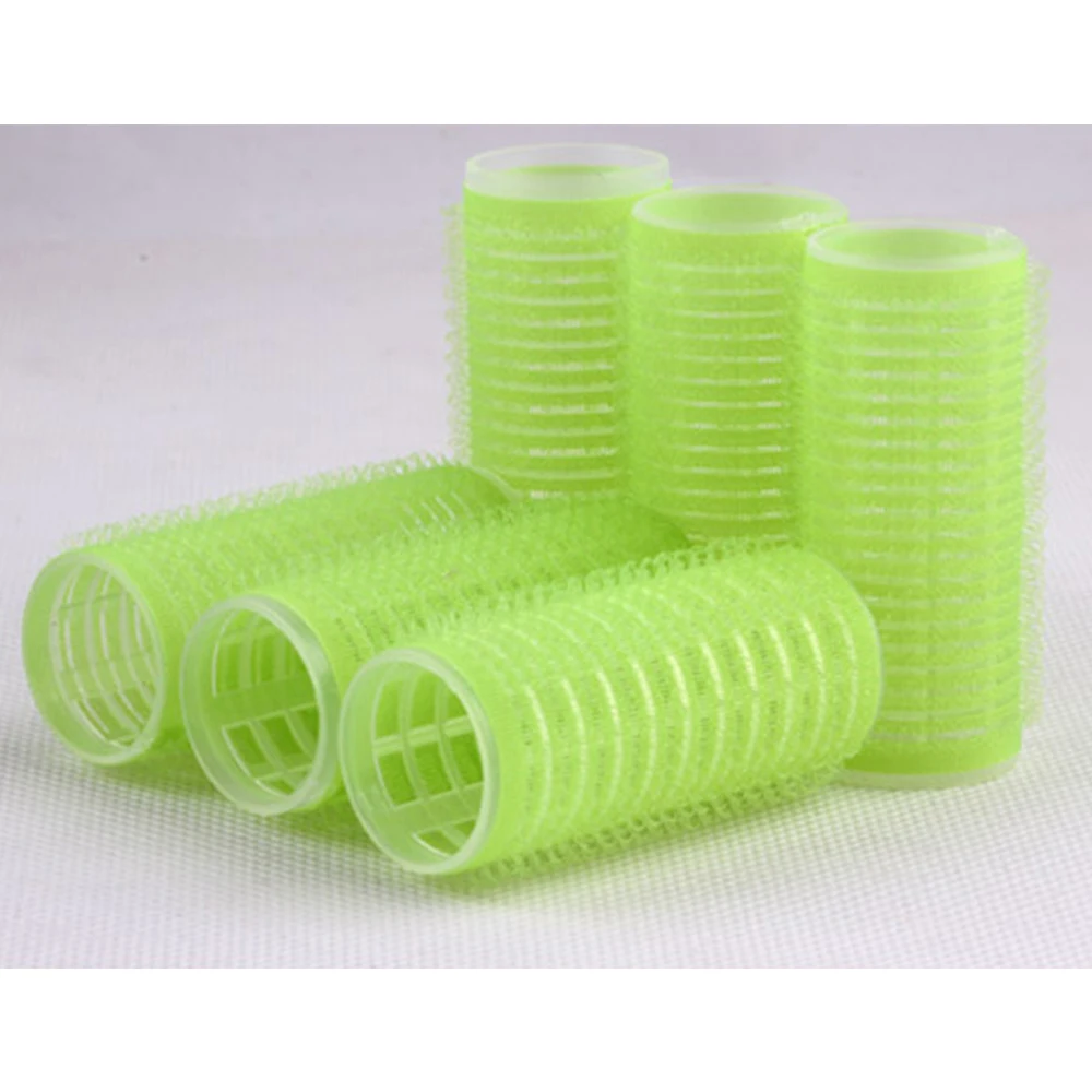6 шт./компл. ролики волос губки ленивый бигуди для завивки ленты Heatless щипцы