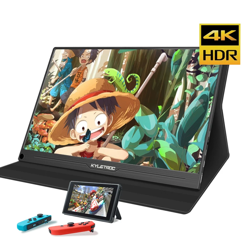 15 6 &quotпортативный монитор ПК 4K HD экран 1080p ips ЖК Дисплей HDMI type C USB для ноутбука