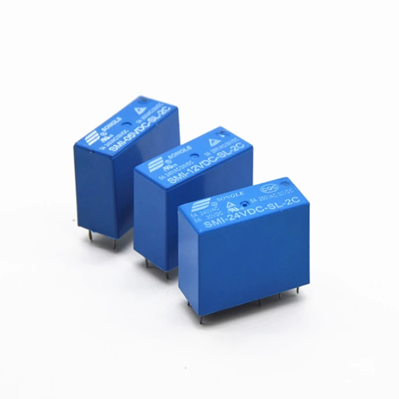 Реле мощности 2 шт. Φ 8pin 5A 250VAC/30VDC 5VDC 12VDC 24VDC новинка|Реле| |