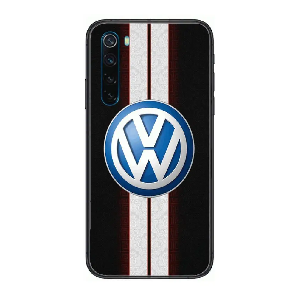 

Luxury brand cartoon Phone Case For XiaoMi Redmi Note 9S 8 7 6 5 A Pro T Y1 Anime Black Cover Silicone Back Pretty