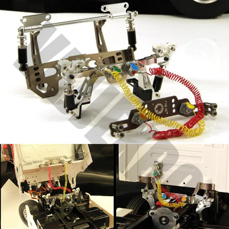 

Cab Dynamic Suspension Kit for Tamiya 1/14 Scale Remote Control Truck Trailer Scania R620 R470 Man Tgx Actros 3363 1851