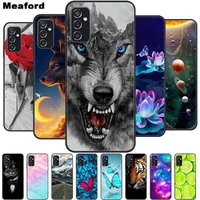 for samsung a13 5g case a 13 4g wolf silicon phone back cover for samsung galaxy a13 5g soft case for galaxy a13 4g a135f coque