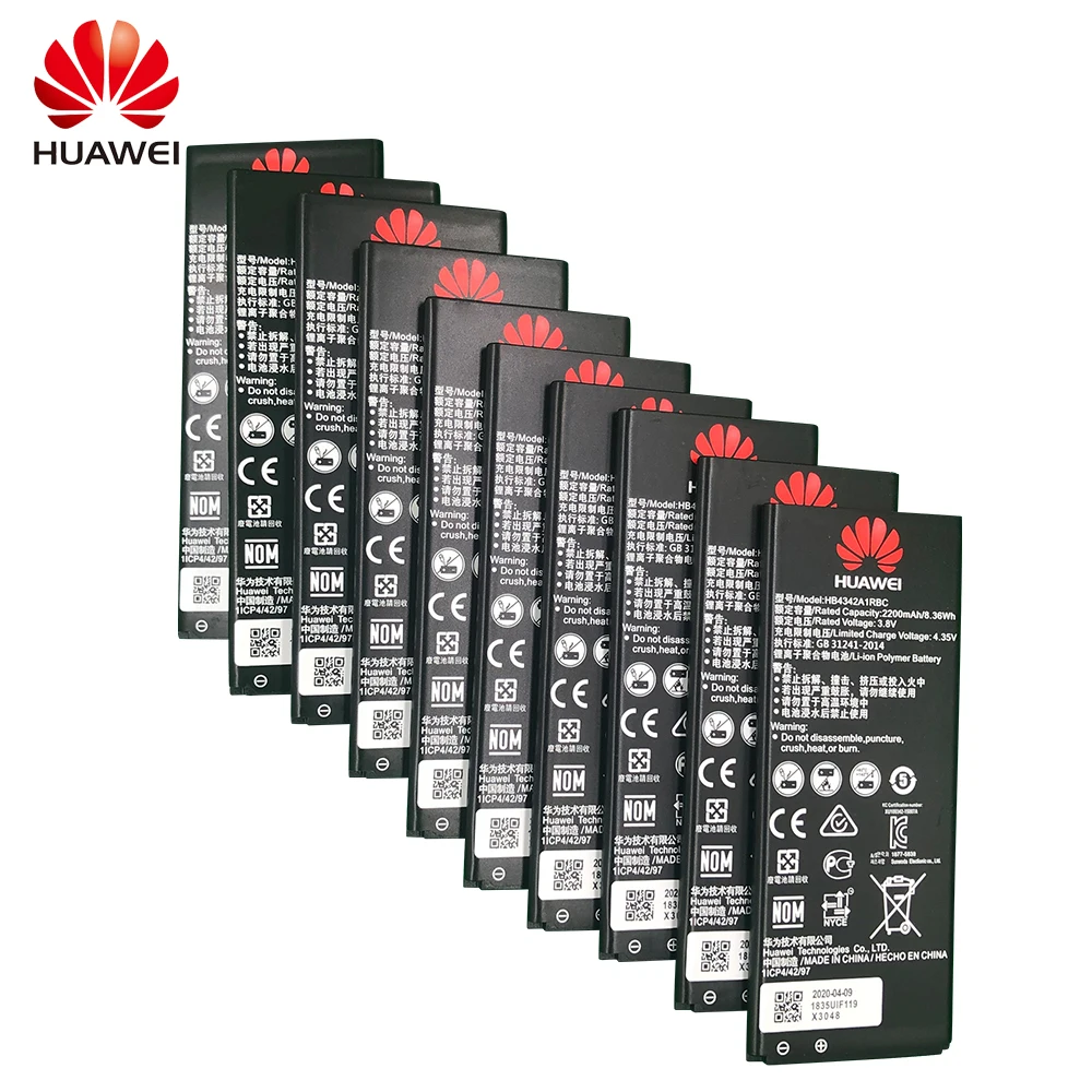

100% Original Battery for Huawei honor 4A honor 5A LYO-L21 y5II Y5 II Ascend 5+ Y6 SCL-TL00 CUN-U29 2200mAH HB4342A1RBC
