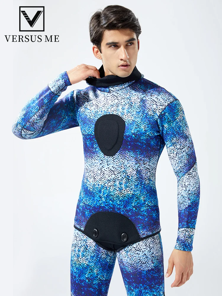 Гидрокостюмы мужские костюмы для подводной охоты гидрокостюм дайвинга 3 мм