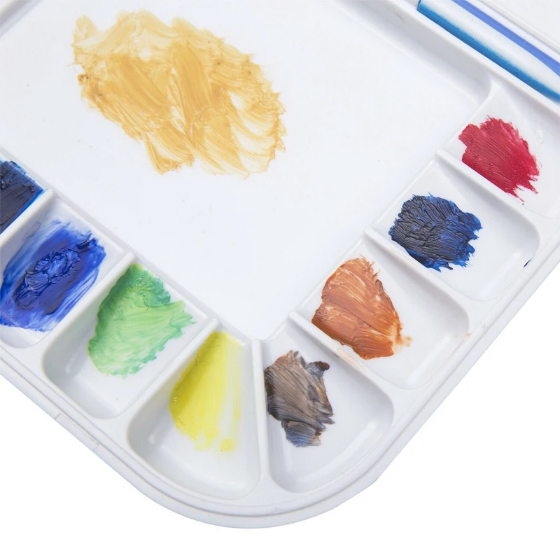 

Watercolor Moisturizing Color Box Anti-Leakage Seal Moisturizing Sketch Paint Box 18 Grid Color