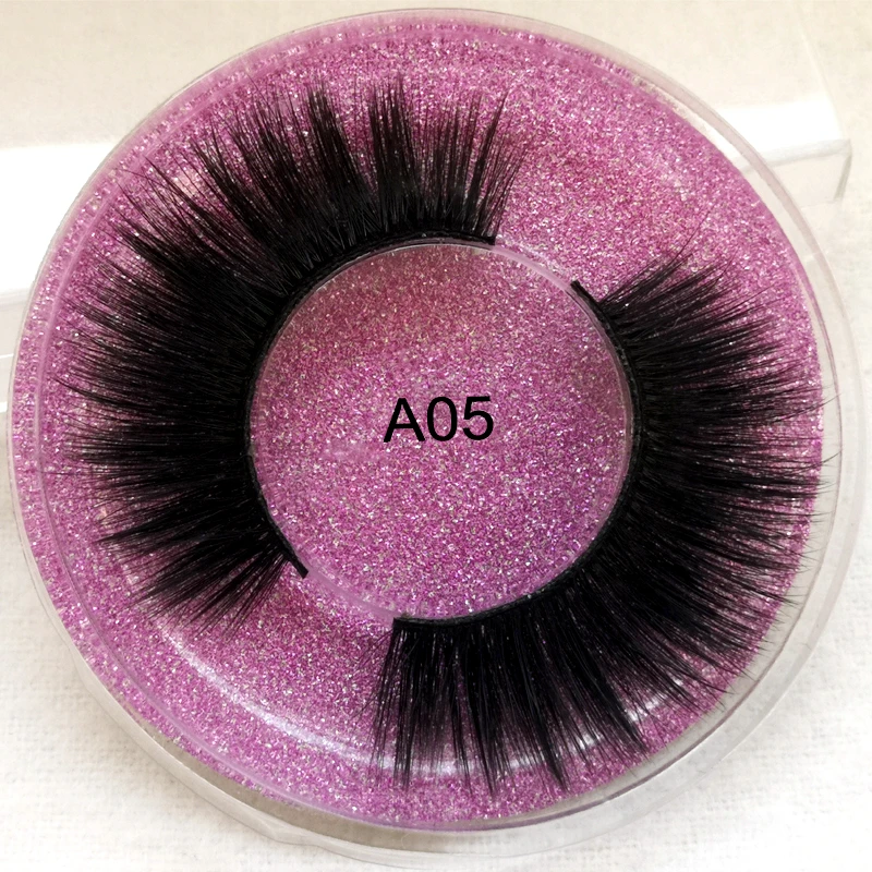 

1 Pair 3D Faux Mink lashes Short Dramatic Bulk Individual Natural Volume 3D False Mink Eyelashes