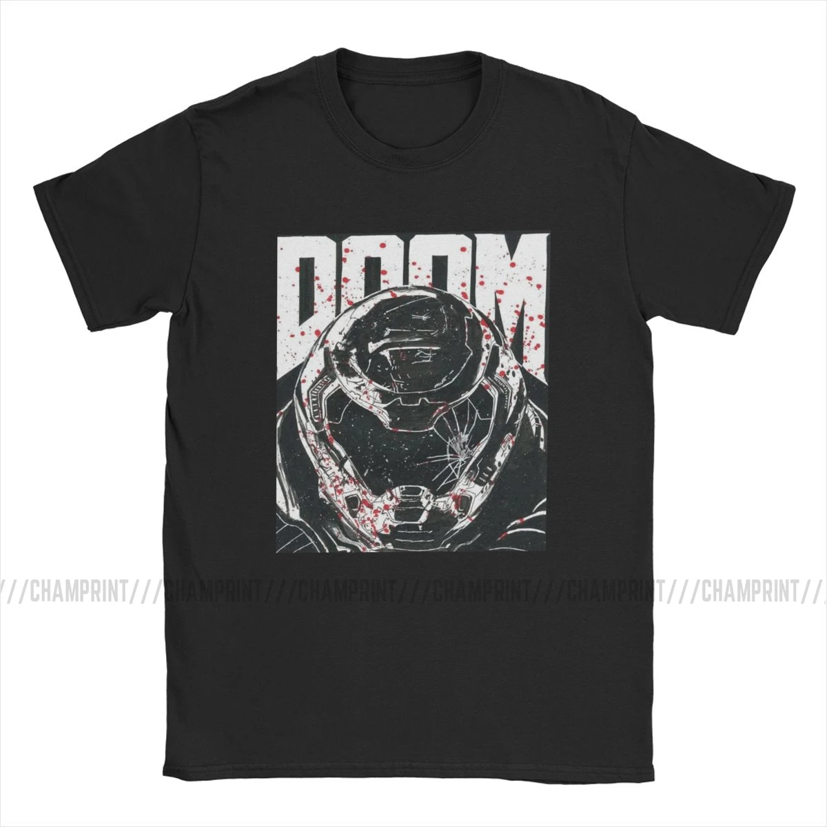 Doom вечный Судный убийца мужские футболки парень Дум доом какодемона новинка