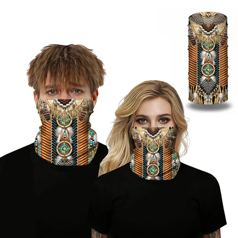 

(Non-protection) Face Mask and Neck Warmer with Dust and Sun UV Protection