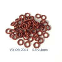 100pcs fuel injector rubber orings seal for lexus 23209 31070 fuel injector repair kits 6 82 4mm vd or 2003
