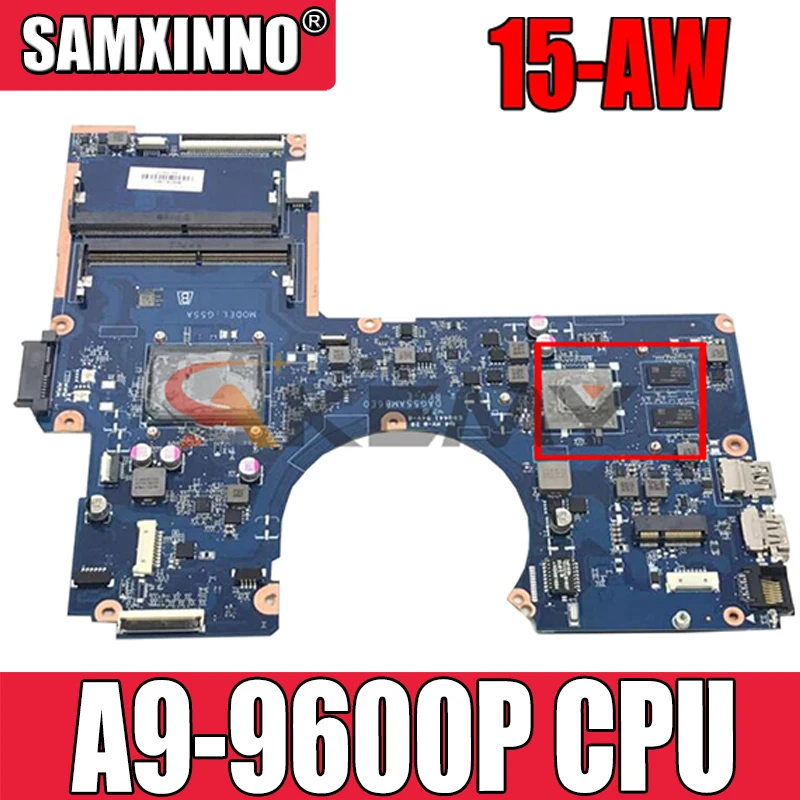 

Материнская плата для ноутбука HP 15-AW 15-AU DAG54AMB6D0 856272-601 AM960P 216-0864032, материнская плата, полный тест, 100% работа