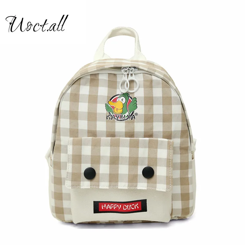 Женская сумка брендовый оригинальный дизайн мини рюкзак Женский 2019 холщовый