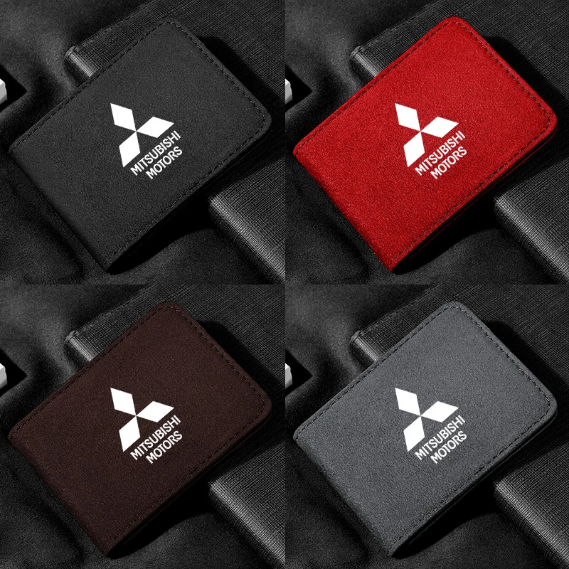 Мягкая меховая сумка для водительского удостоверения чехол из натуральной кожи