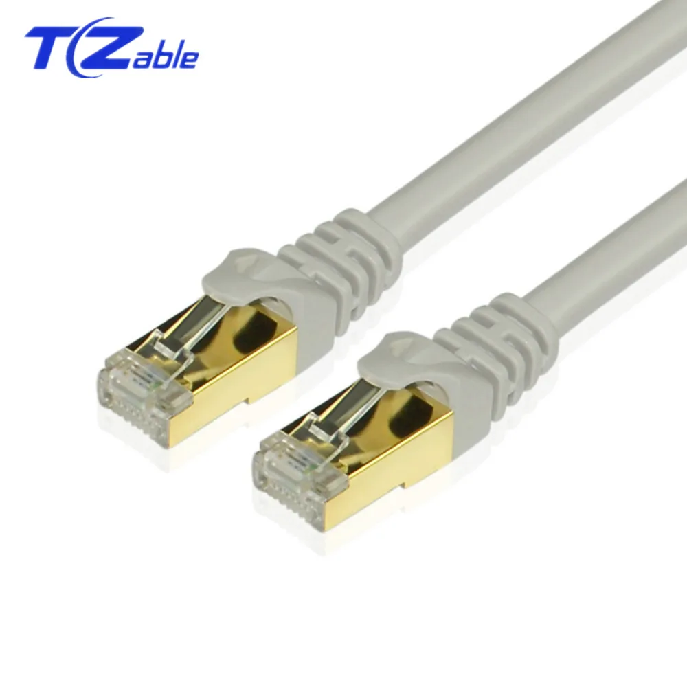 Cat7 сетевой кабель гигабитная высокоскоростная бескислородная медная лента