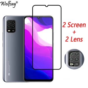 Закаленное стекло для Xiaomi Mi 10 Lite, защита для экрана Xiaomi 12X 10T 11 Lite 12 Pro, стекло для камеры Xiaomi Mi 11 Lite, искусственное стекло