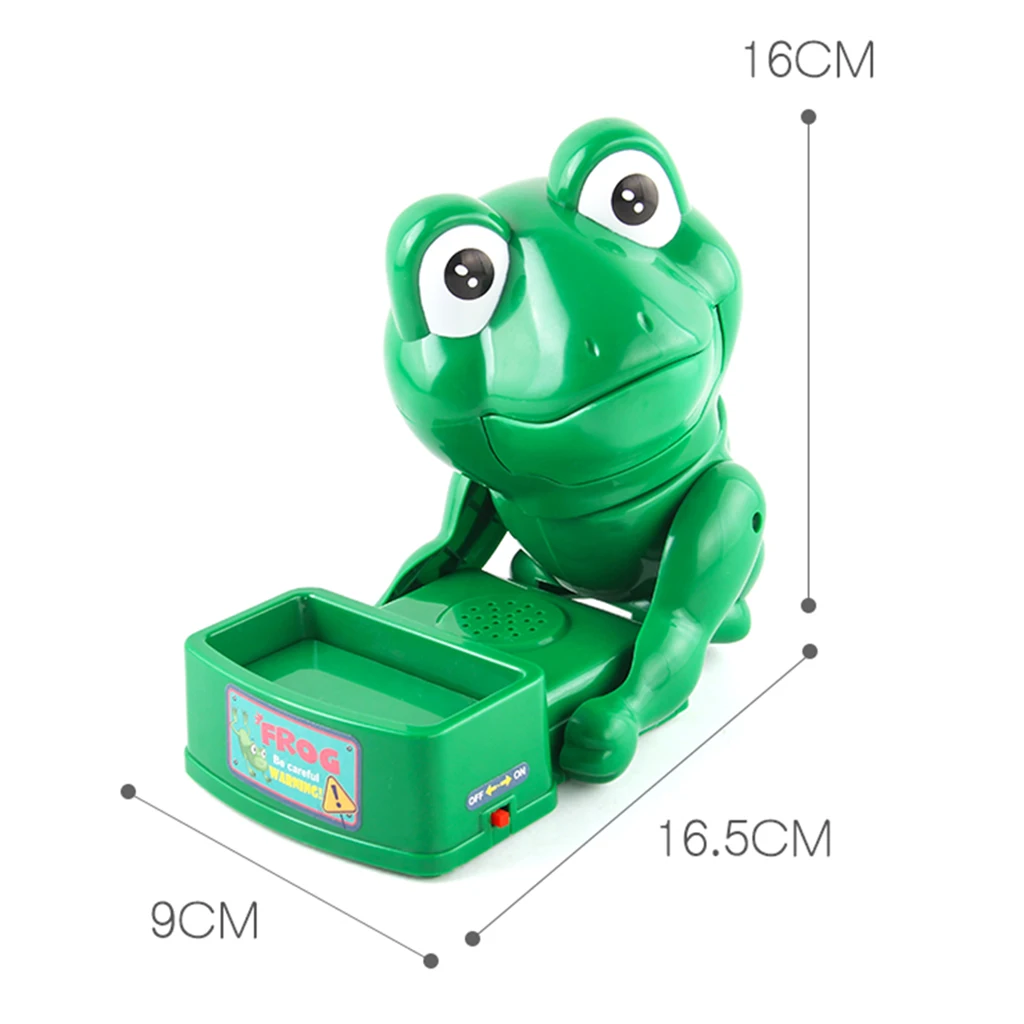 

Funny Plastic Frog Tricky Toy Games Kids Activity Game Toys Early Development for Kids