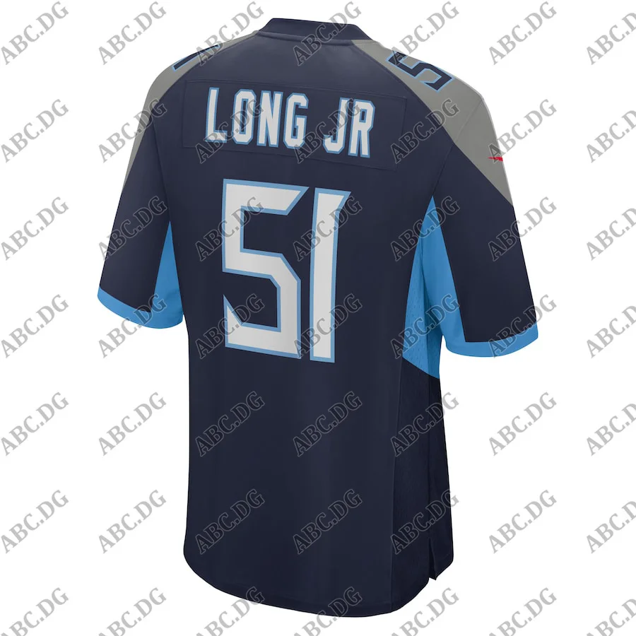 

Men Women Kid Youth Tennessee David Long Jr. Navy Game Jersey