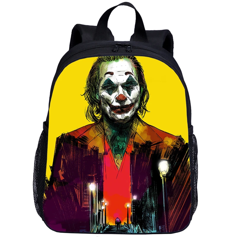 Детские школьные ранцы для мальчиков с 3D принтом клоуна Детская сумка