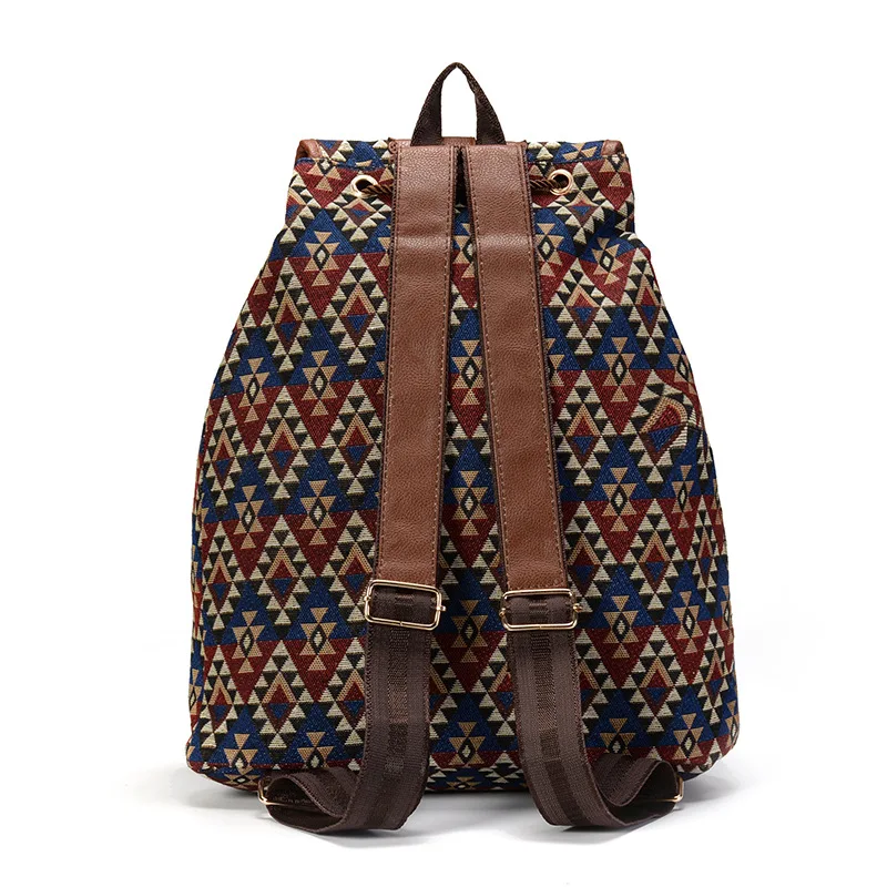 Фото Рюкзак Plecak Damski Sac Bolsos Mochila Masculina, рюкзак для ноутбука, школьные сумки, национальные дорожные рюкзаки, уличные холщовые сумки №3