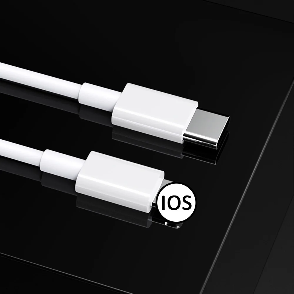 Кабель TUREJO USB Type-C для iPhone 12 11 Pro Xs Max зарядное устройство быстрой зарядки MacBook iPad USBC