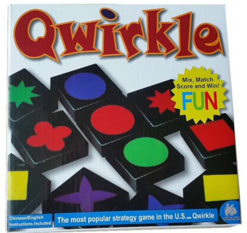 Новинка развивающие игрушки Qwirkle деревянные шахматы интерактивные игры для