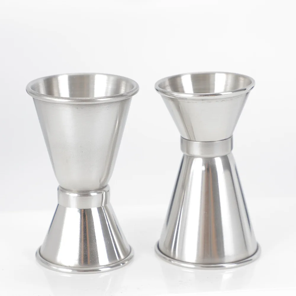 

Cocktail Bar Jigger Design Japanese Stainless Steel Measuring Cup Jigger Double Spirit Bartender home bars cocktail shaker
