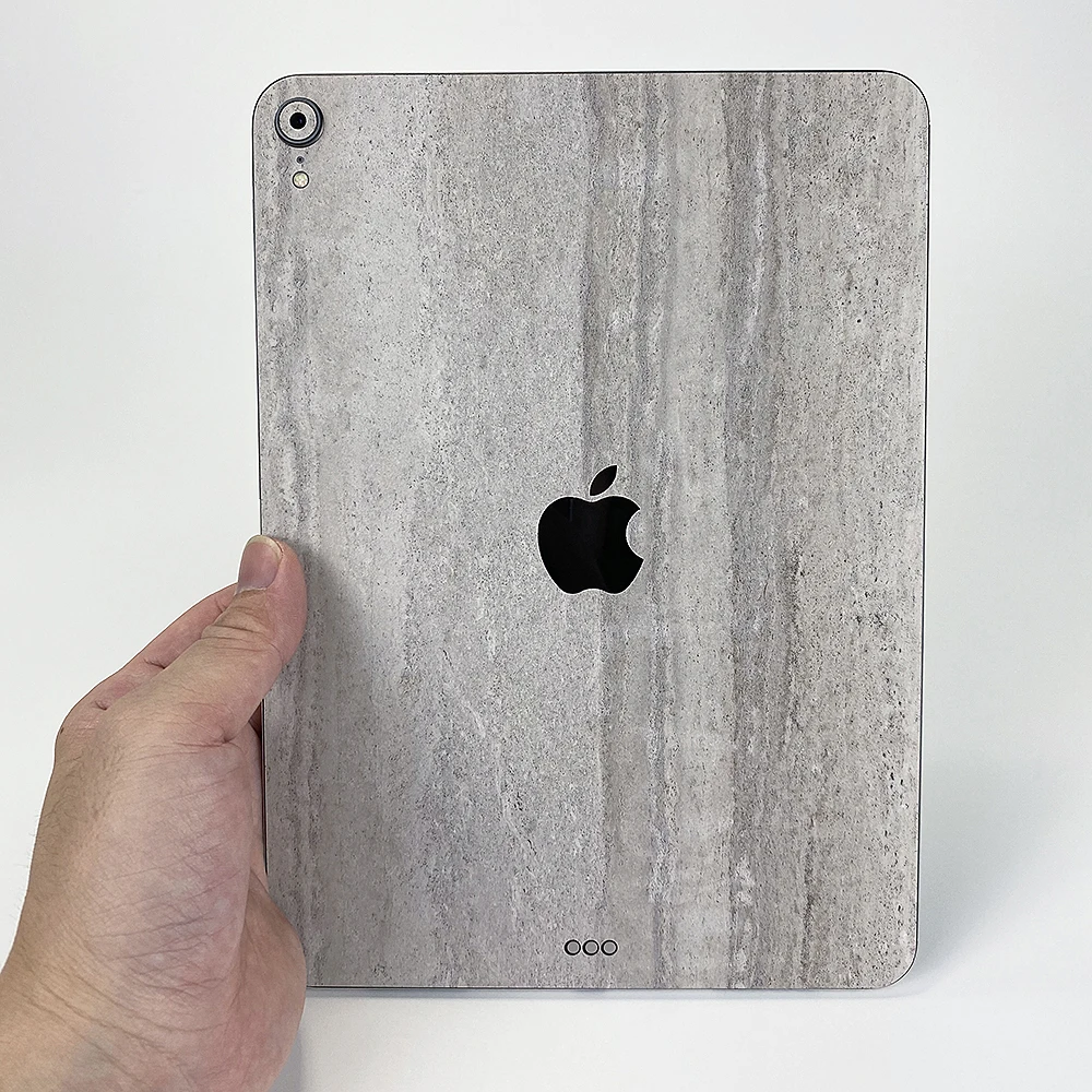 

Tablet Decoration Accessories 3M Luxury Concrete Decals Texture Vinyl Sticker Skin for iPad Pro 11 Wifi 4G A1980