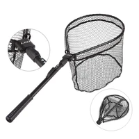 fishing net folding fishing net length 81cm retractable aluminum alloy telescoping pole fly fishing landing net