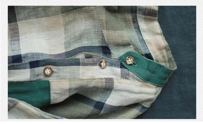 Женская Повседневная футболка в стиле ретро свободная универсальная клетчатая с