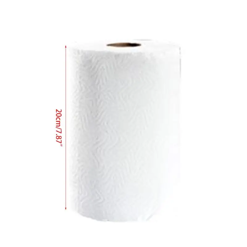 

2 Rolls kitchen Toilet Paper,Smooth Soft strong water absorption toilet paper X7YB