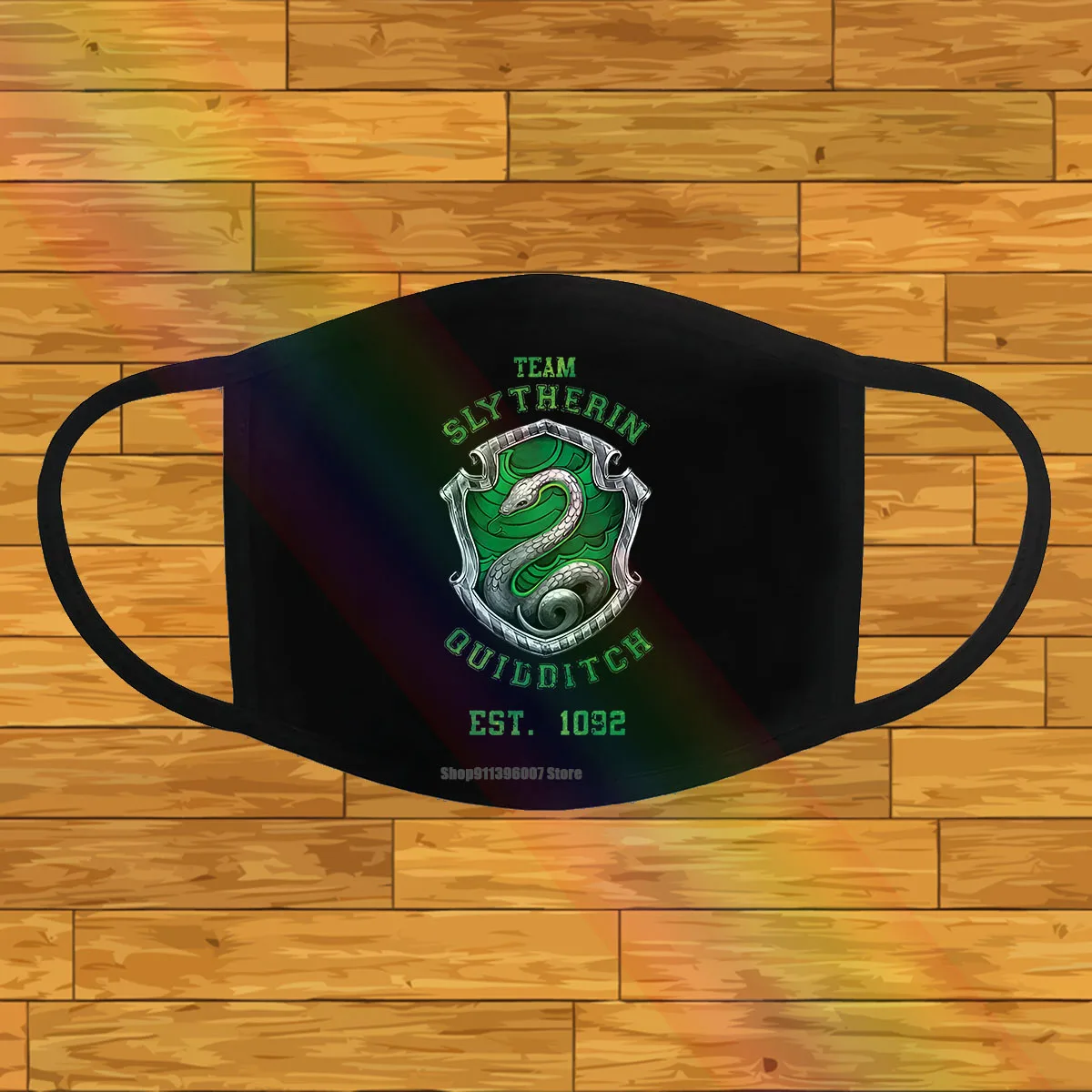 Маска бандана шарф Квиддич Паровая слизериновая маска Вдохновленный Дизайн Топ |