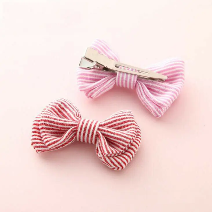 Аксессуары для волос малышей милые дизайнерские заколки с бантиком девочек