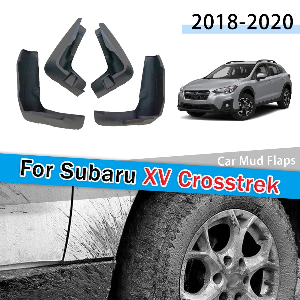 

4 шт., брызговики для Subaru XV Crosstrek 2018 2019 2020