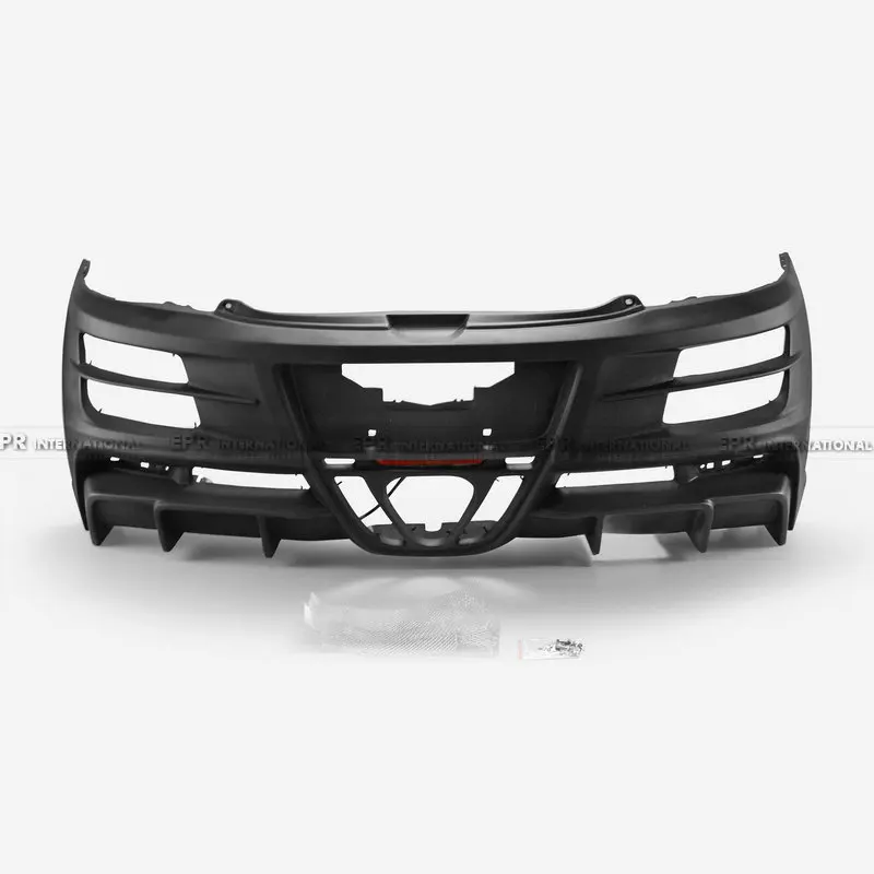 FRP бампер для Honda CRZ 10,2-12,8 CR-Z ZF1 SBLK Стиль Стекло волокно задний Набор для бампера, кузова настройки Накладка для CRZ гоночные детали