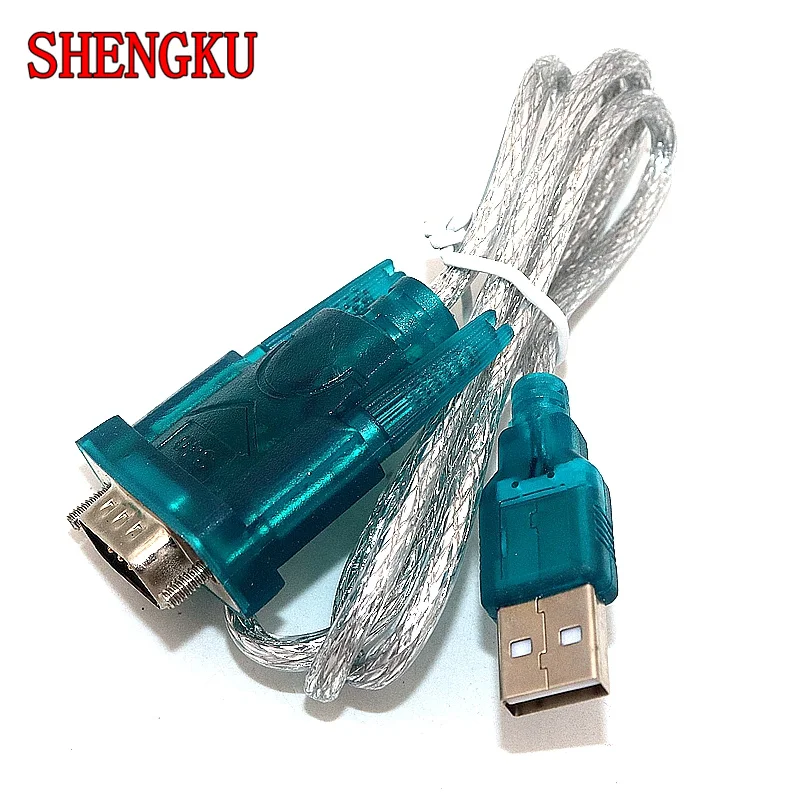 HL 340 USB к RS232 COM Порты и разъёмы Серийный КПК 9 контактный разъем DB9 кабель адаптер Sup