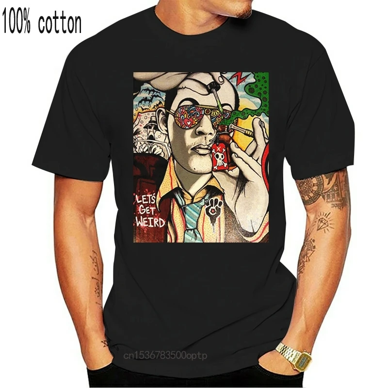 Футболка с принтом &quotсиндикат&quot E 1 топ свободного покроя &quotХантер S Томпсон&quot