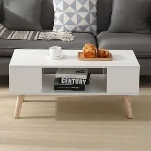 Coffee Tables With Storage Asian Chinese Low Tea Table Rectangle Home Living Room Furniture Table For Tea Coffee Wood Table HWC