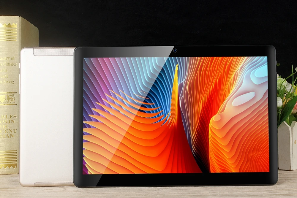 4G FDD LTE 10 дюймов планшетный ПК Android 9,0, четыре ядра, 6 ГБ ОЗУ, 128 Гб ПЗУ, 1280x800 ips экран, wifi, gps, супер закаленное 2.5D стекло