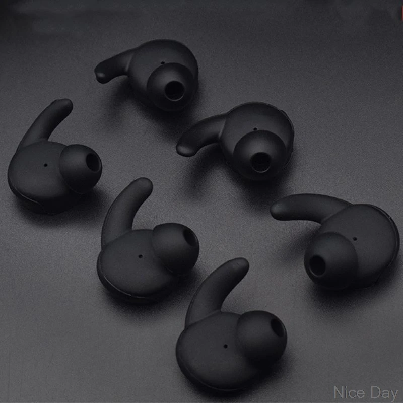 3Pairs Earbuds Cover In-Ear Tips Soft Silicone Skin Earpiece Ear Hook Buds Replacement for Honor AM61 Sports Bluetooth-compati - купить по