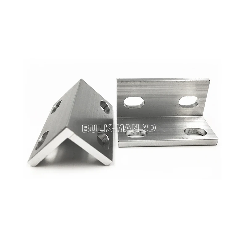 10 шт./лот Гладкий двойной Универсальный L образный кронштейн для 3D принтера