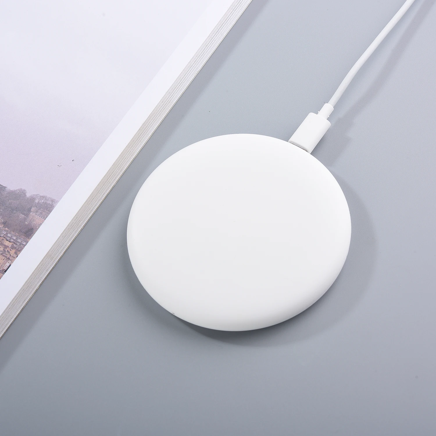 Оригинальное Беспроводное зарядное устройство Qi 18 Вт коврик для быстрой зарядки